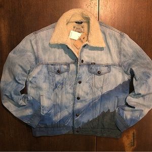 Men’s Polo Ralph Lauren size Medium Denim Sherpa Jacket